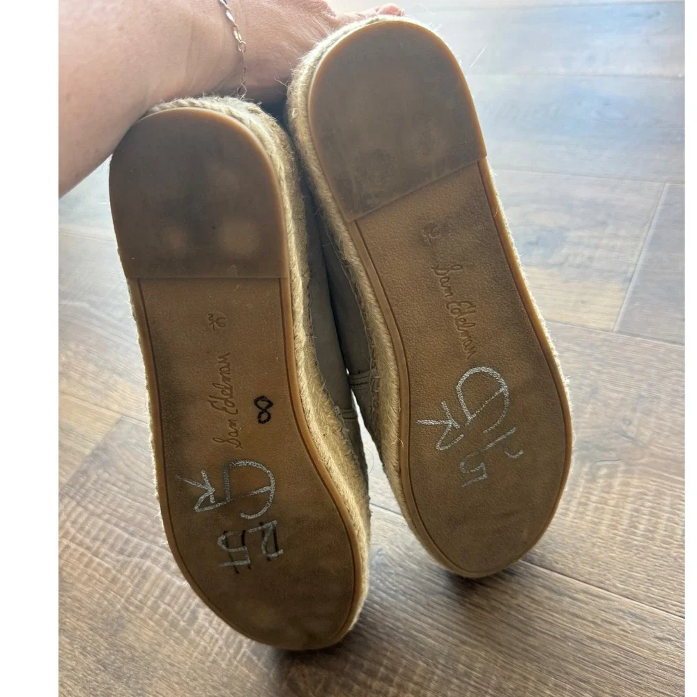 Sam Edelman‎ Catherine Platform Espadrille Flats Size 9.5